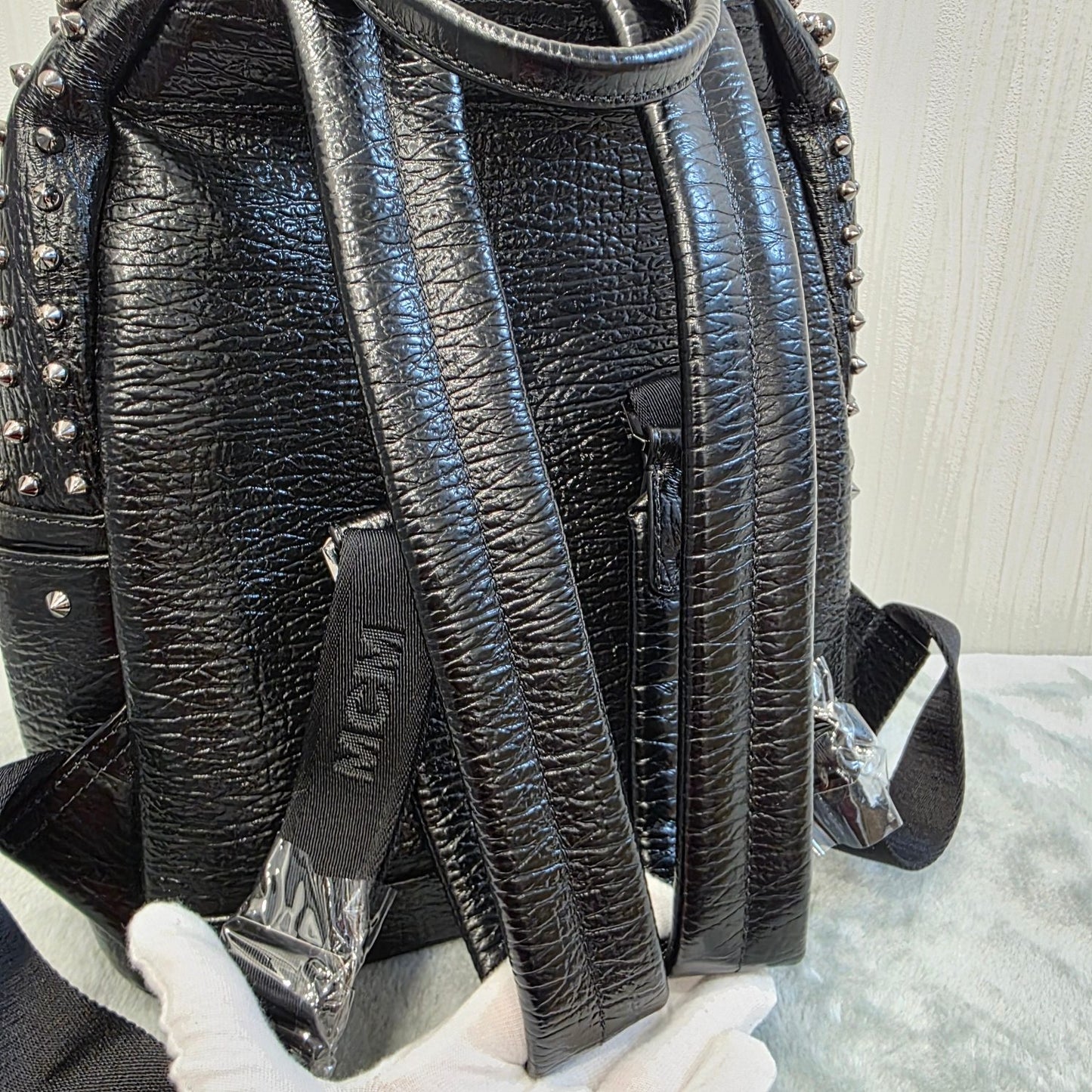 MCM Studded Backpack (Pre-Owned)