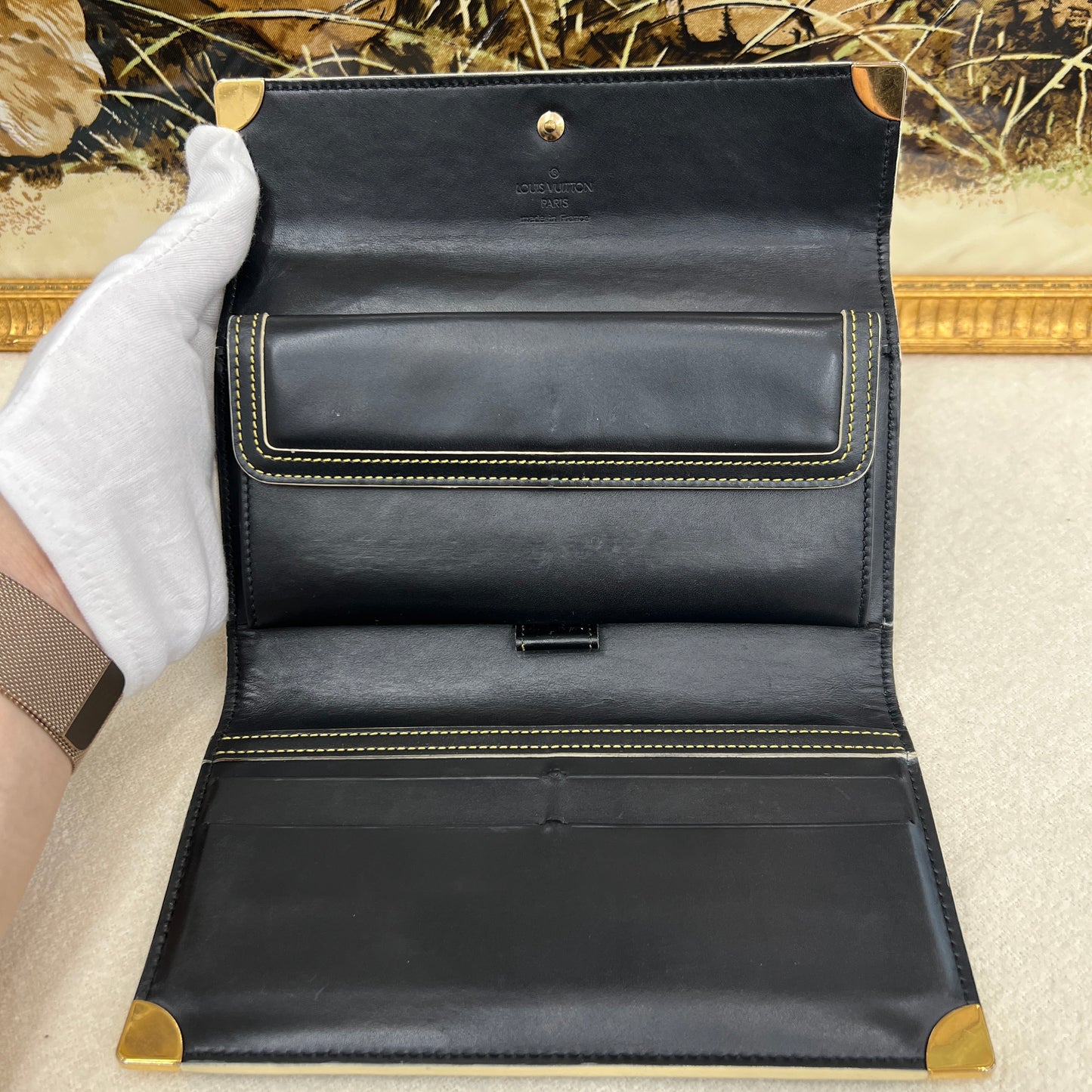 Louis Vuitton Suhali Long Wallet (Pre-Owned)