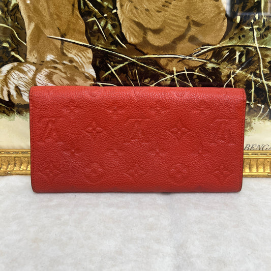 Louis Vuitton Monogram Empreinte Long Wallet (Pre-Owned)