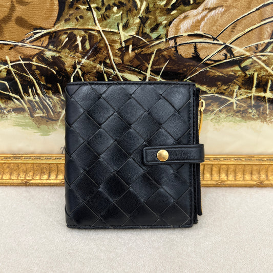 Bottega Veneta Intrecciato Bi-Fold Wallet (Pre-Owned)
