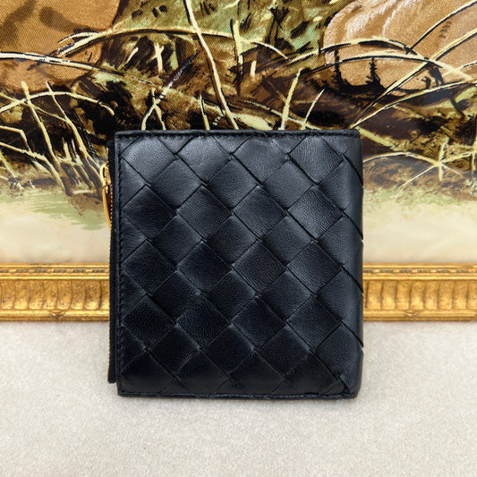 Bottega Veneta Intrecciato Bi-Fold Wallet (Pre-Owned)