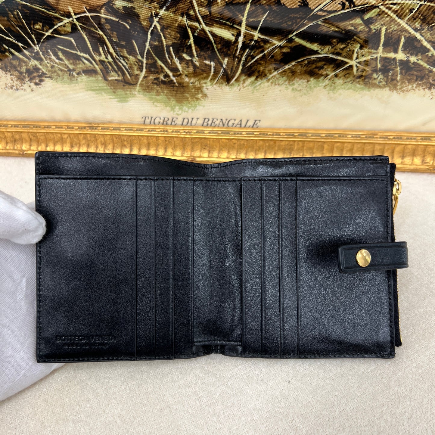 Bottega Veneta Intrecciato Bi-Fold Wallet (Pre-Owned)