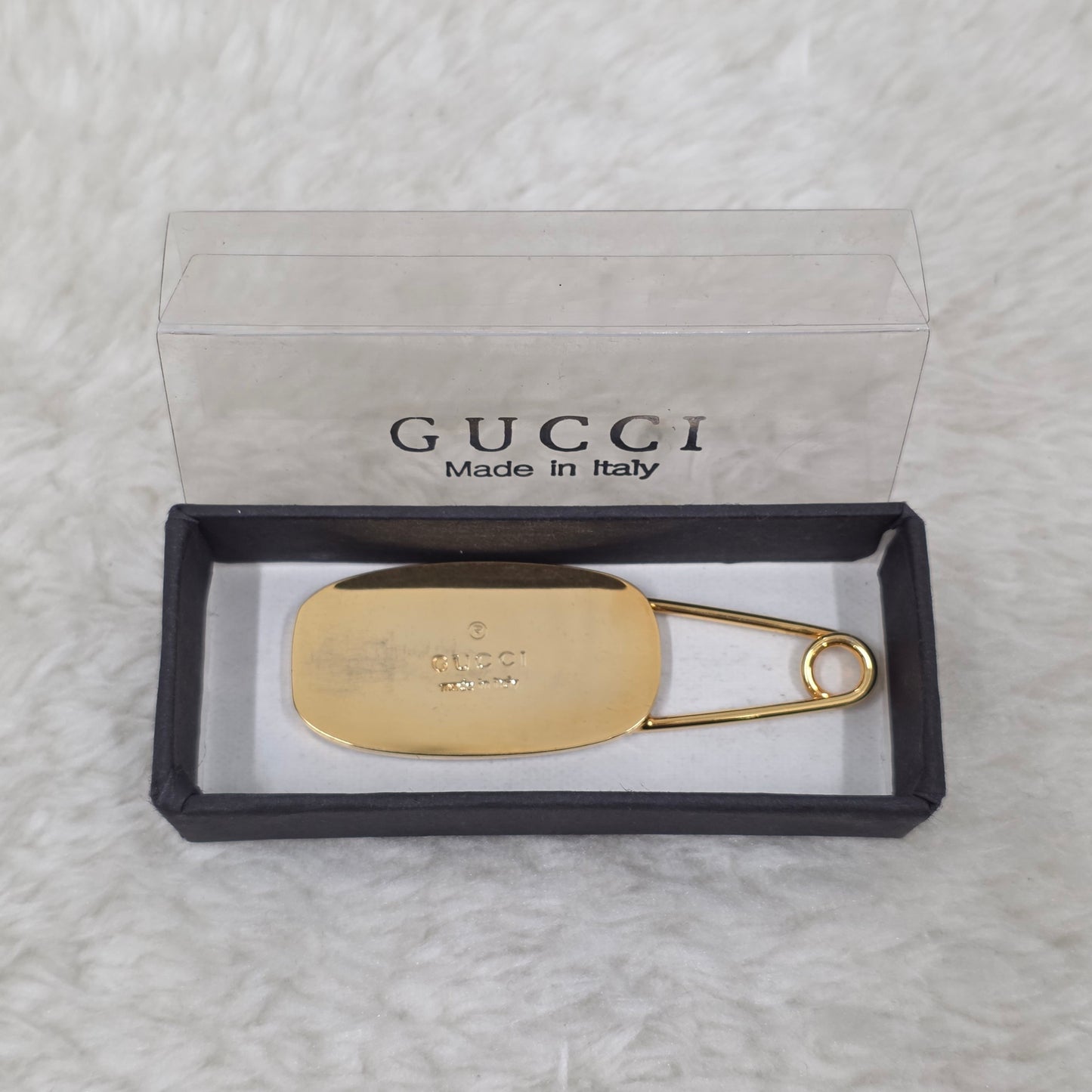 GUCCI Safety Pin Brooch (Pre-Owned)