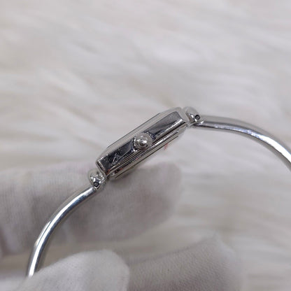 GUCCI Silver Bangle Quartz Watch (Pre-Owned)