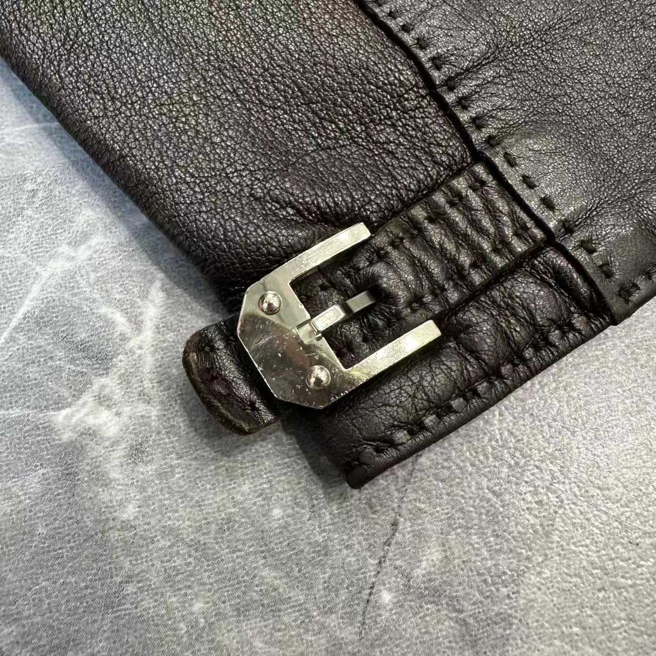 Hermès Kelly Buckle Leather Gloves (Pre-owned)