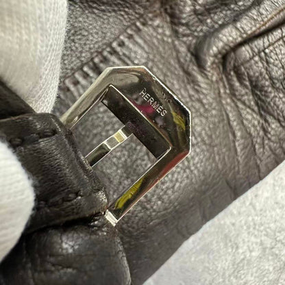 Hermès Kelly Buckle Leather Gloves (Pre-owned)