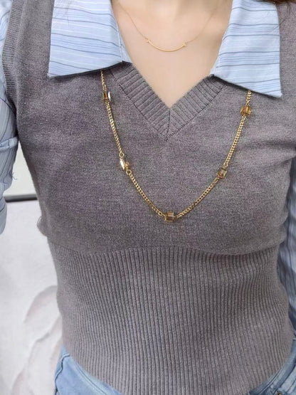 FENDI Sweater Chain Necklace (Pre-Owned)