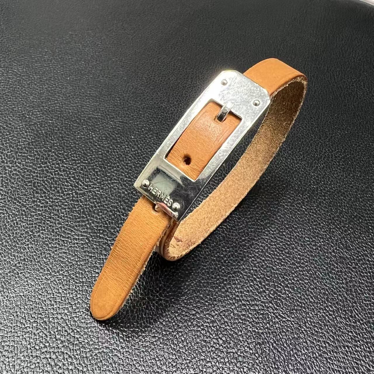 Hermes Leather Bracelet (Pre-owned)
