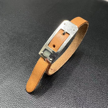 Hermes Leather Bracelet (Pre-owned)