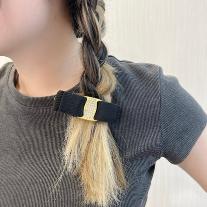 Ferragamo Vara Ribbon Hair Clip (Pre-Owned)