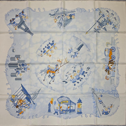 Hermès Les Trois Mousquetaires Silk Scarf (Pre-Owned)