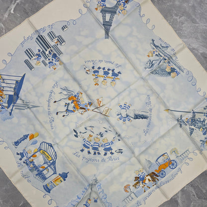 Hermès Les Trois Mousquetaires Silk Scarf (Pre-Owned)