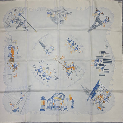 Hermès Les Trois Mousquetaires Silk Scarf (Pre-Owned)
