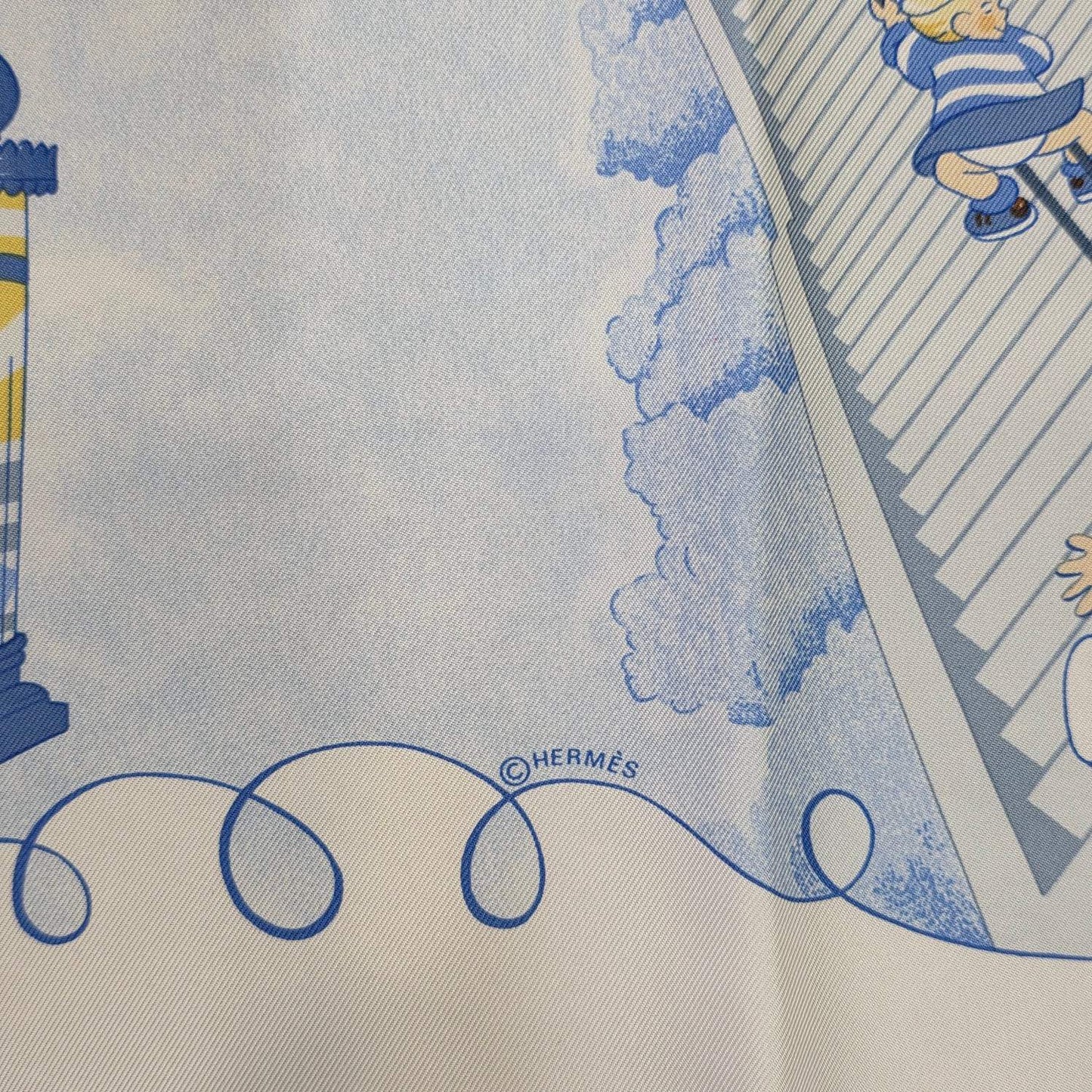 Hermès Les Trois Mousquetaires Silk Scarf (Pre-Owned)