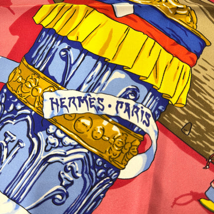 Hermès Carré 90 “Prières au Vent” Silk Scarf (Pre-Owned)