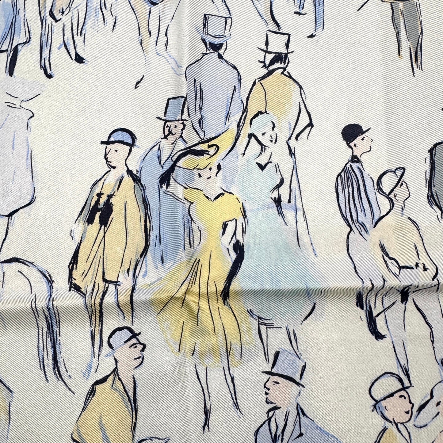 Hermès Scarf “Grandes Courses – Au Champ de Courses” (Pre-Owned)