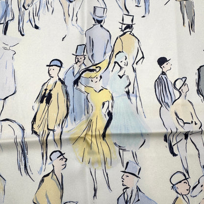 Hermès Scarf “Grandes Courses – Au Champ de Courses” (Pre-Owned)
