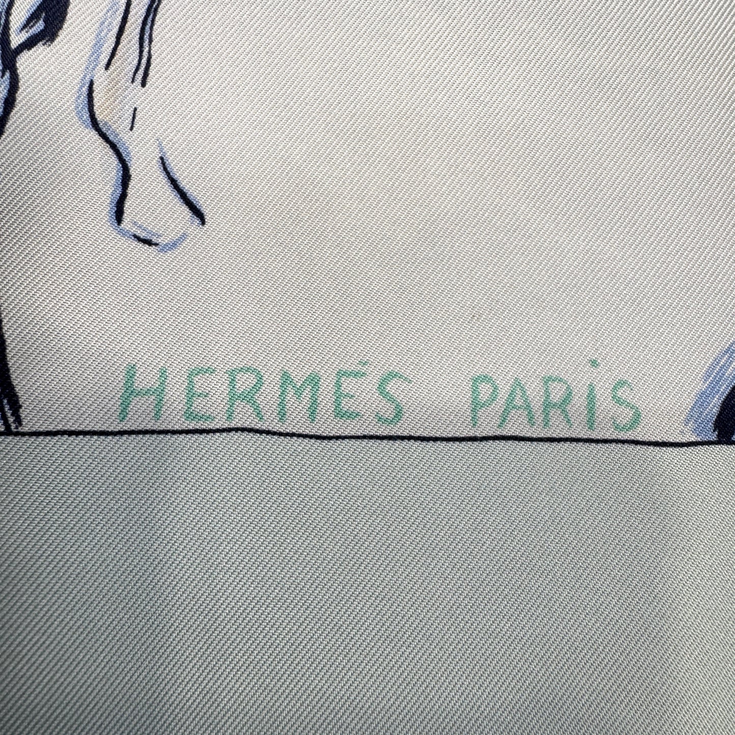 Hermès Scarf “Grandes Courses – Au Champ de Courses” (Pre-Owned)