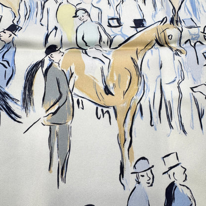 Hermès Scarf “Grandes Courses – Au Champ de Courses” (Pre-Owned)