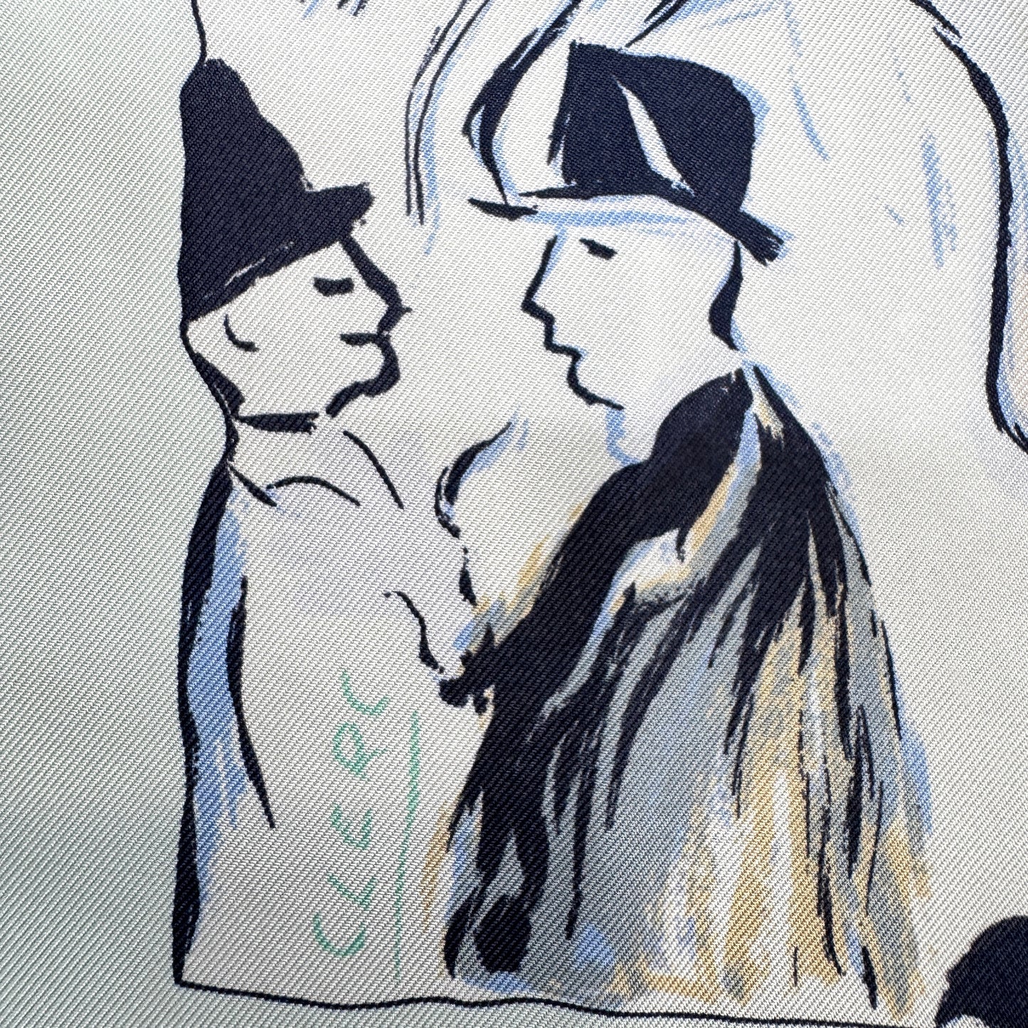 Hermès Scarf “Grandes Courses – Au Champ de Courses” (Pre-Owned)