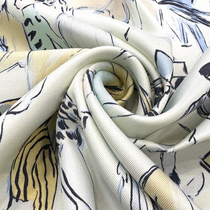 Hermès Scarf “Grandes Courses – Au Champ de Courses” (Pre-Owned)