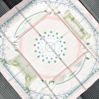 Hermès Le Carré “一期一会” Silk Scarf (Pre-Owned)