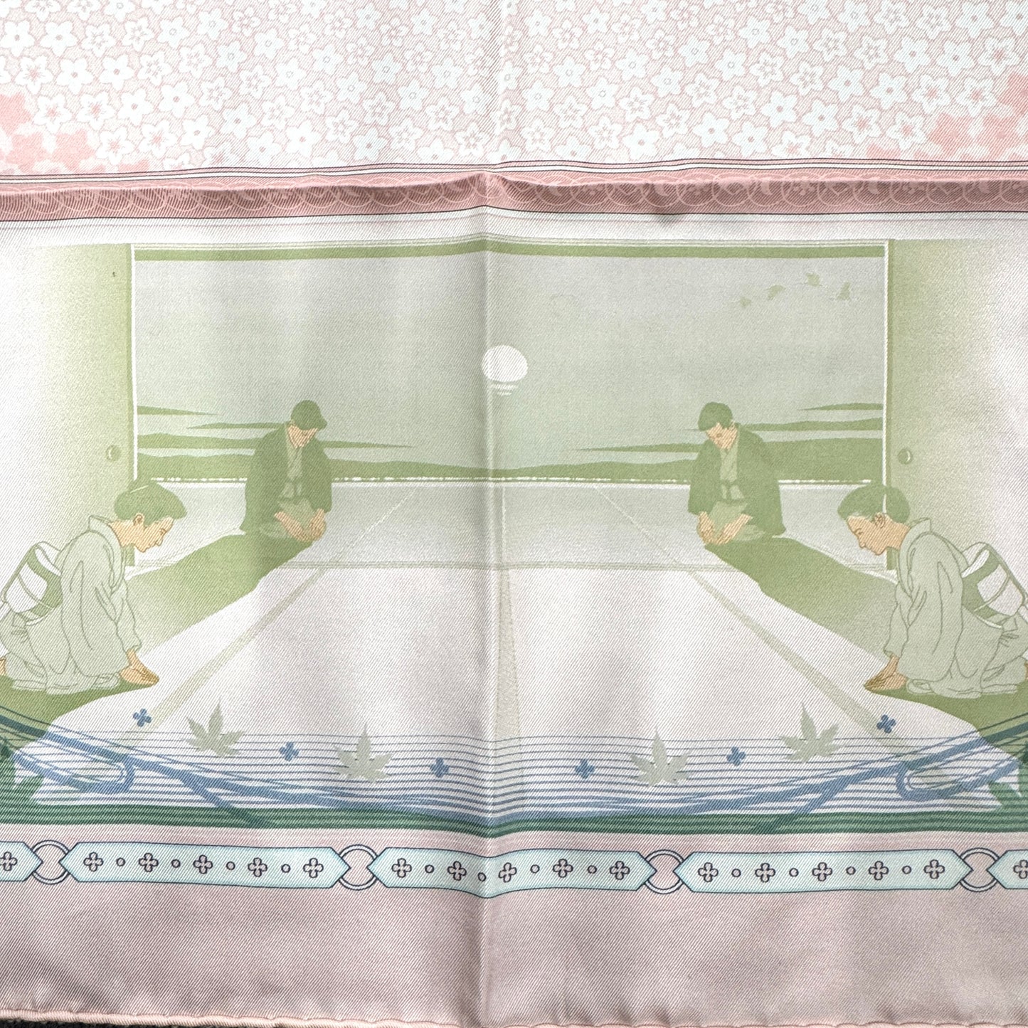 Hermès Le Carré “一期一会” Silk Scarf (Pre-Owned)