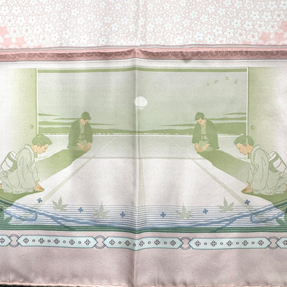 Hermès Le Carré “一期一会” Silk Scarf (Pre-Owned)