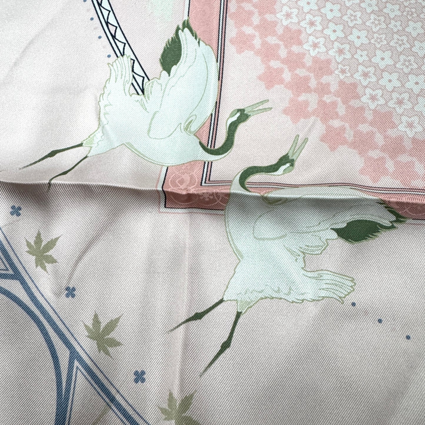 Hermès Le Carré “一期一会” Silk Scarf (Pre-Owned)