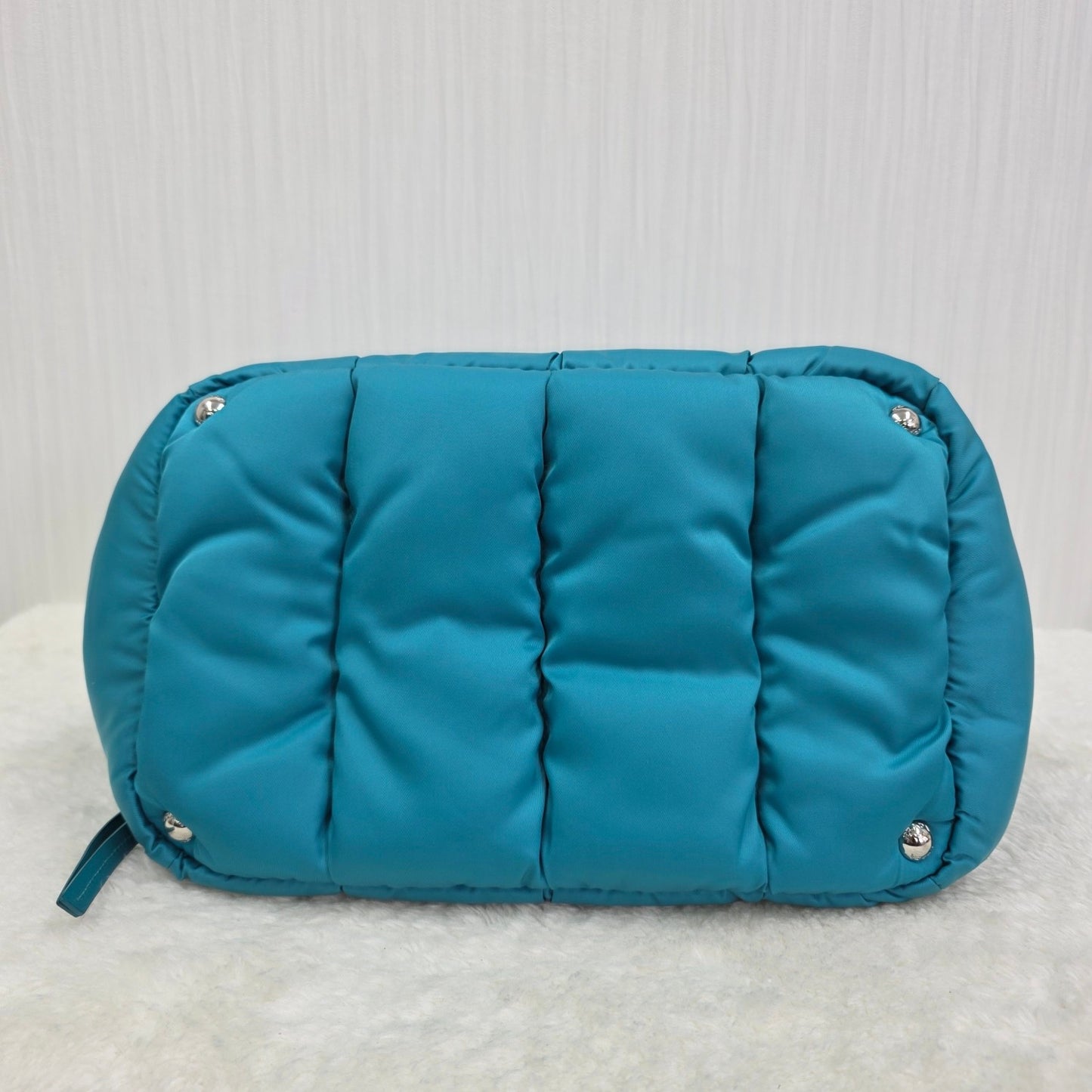 PRADA Padded Nylon Handbag (Pre-Owned)