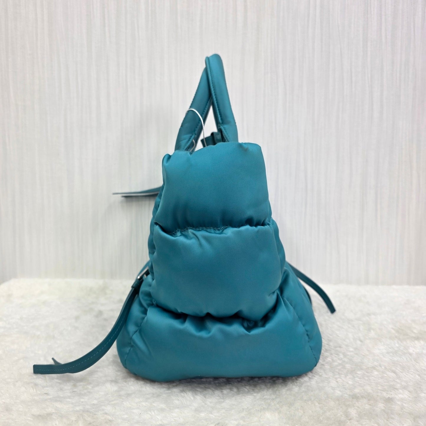 PRADA Padded Nylon Handbag (Pre-Owned)
