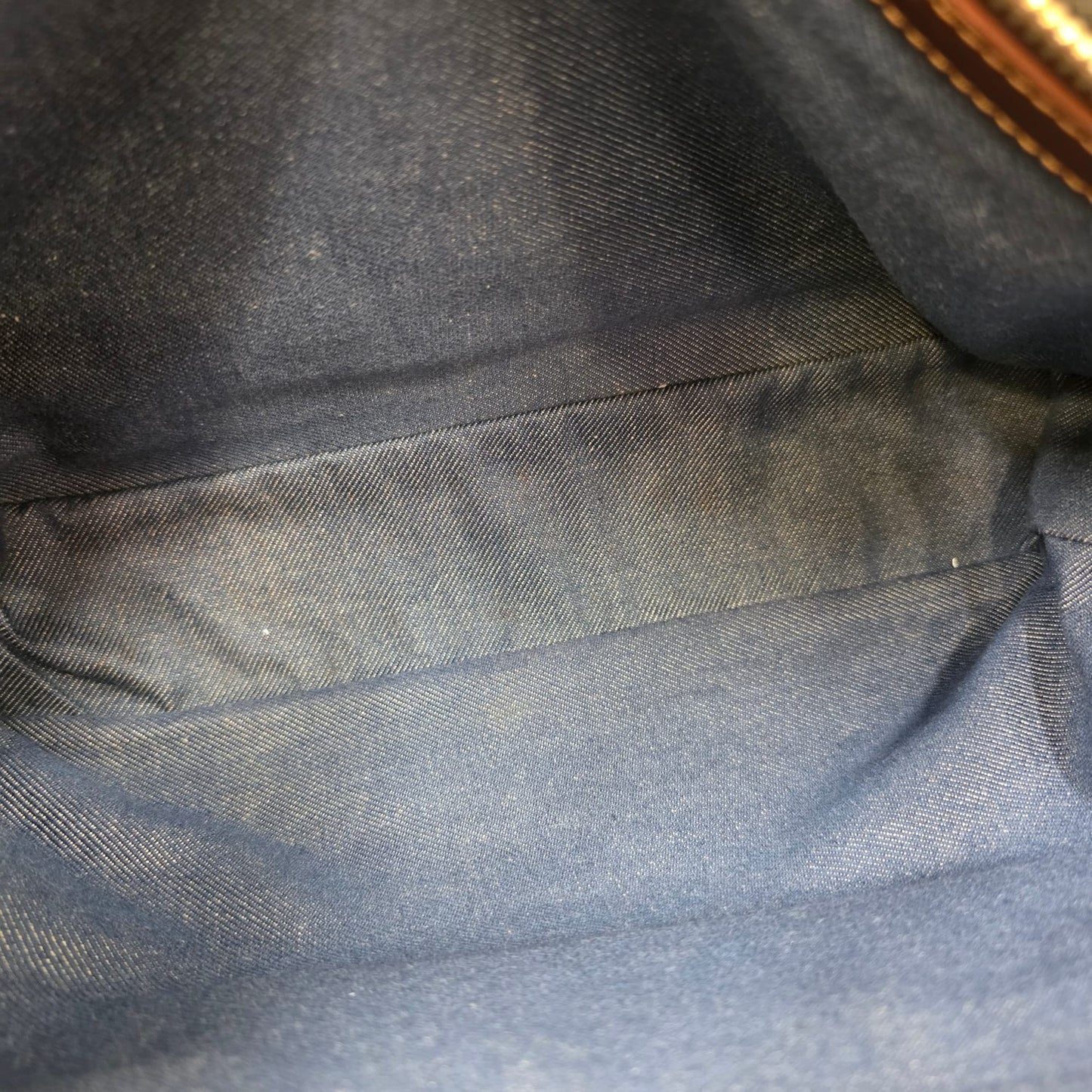 CELINE Triomphe Denim Handbag (Pre-Owned)