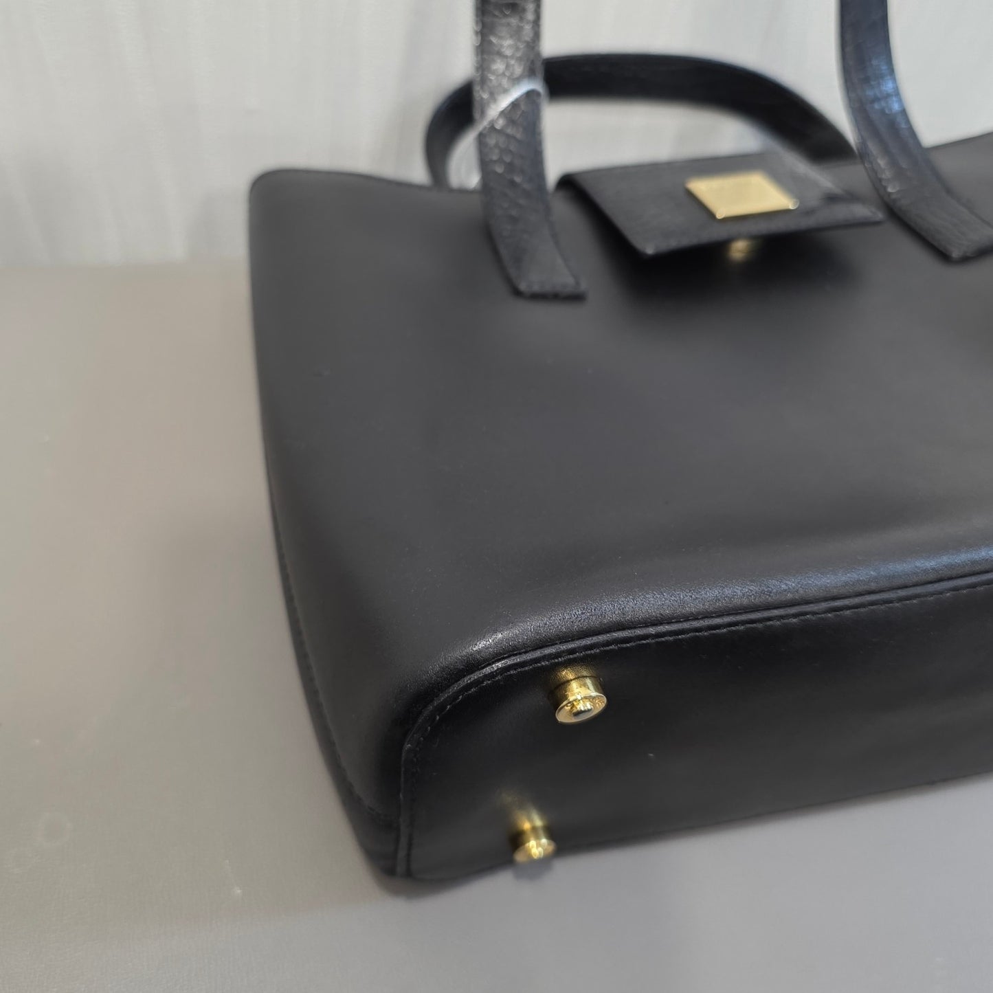 CELINE 鳄鱼纹压花皮革手提包（二手） 