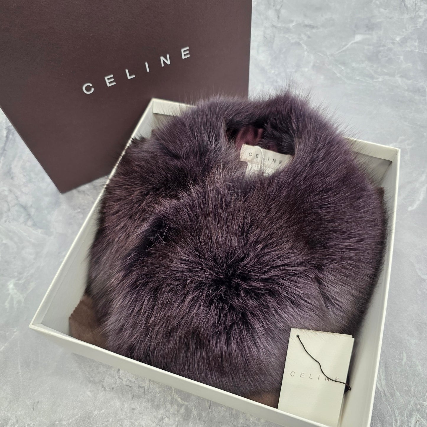 CELINE Fox Fur Collar (Pre-Owned)
