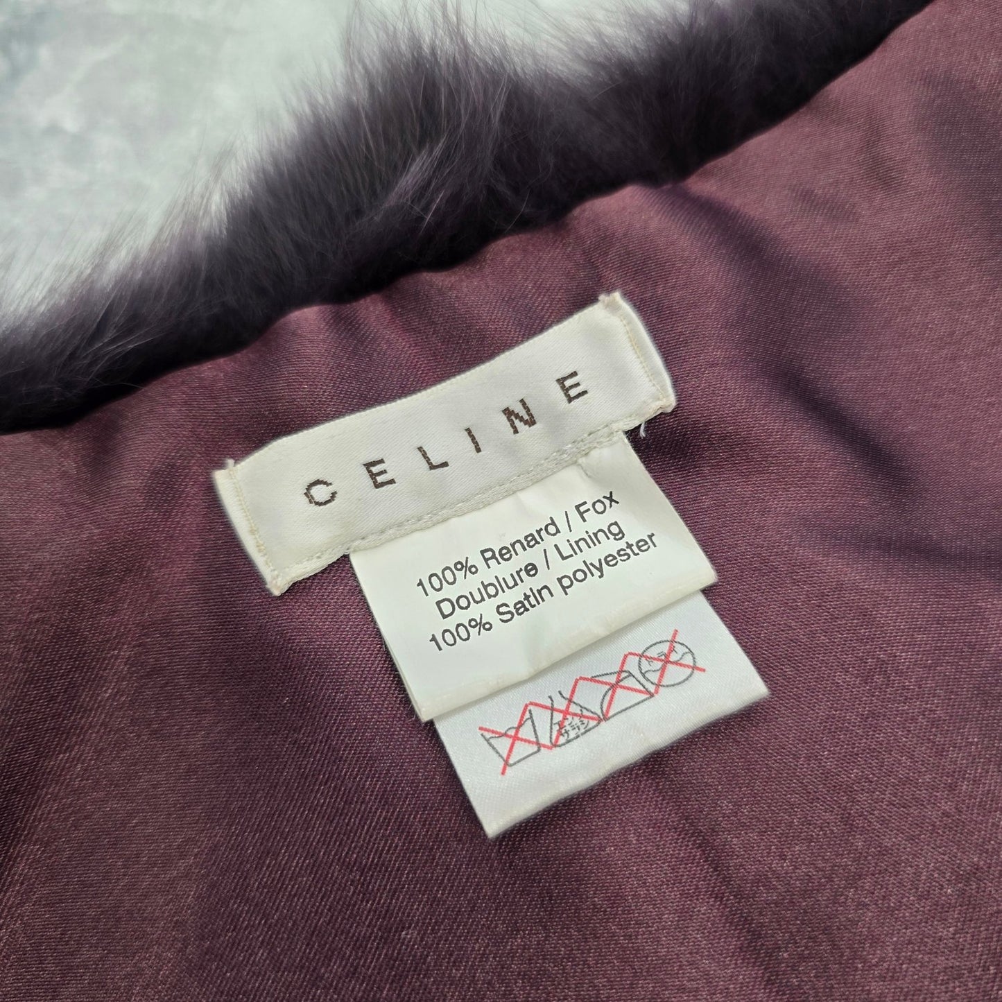 CELINE Fox Fur Collar (Pre-Owned)