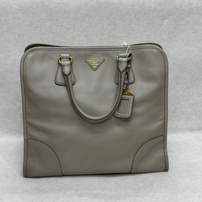 Prada Saffiano Leather Top Handle Shoulder Bag (Pre-Owned)