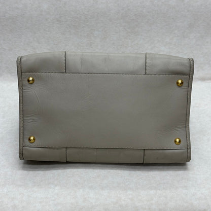 Prada Saffiano Leather Top Handle Shoulder Bag (Pre-Owned)