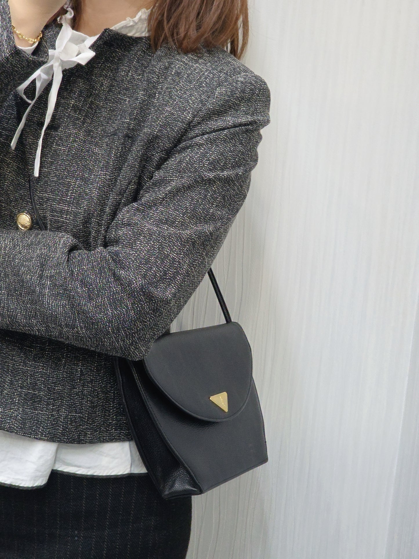 Saint Laurent 信封翻盖斜挎包（二手） 