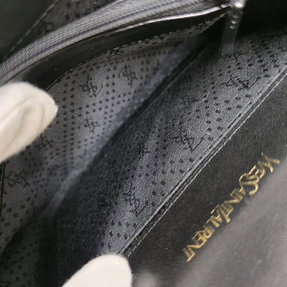 YSL Crocodile Embossed Shoulder Bag (Pre-Owned)