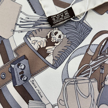 Hermès Madame Cuir Silk Scarf (Pre-Owned)