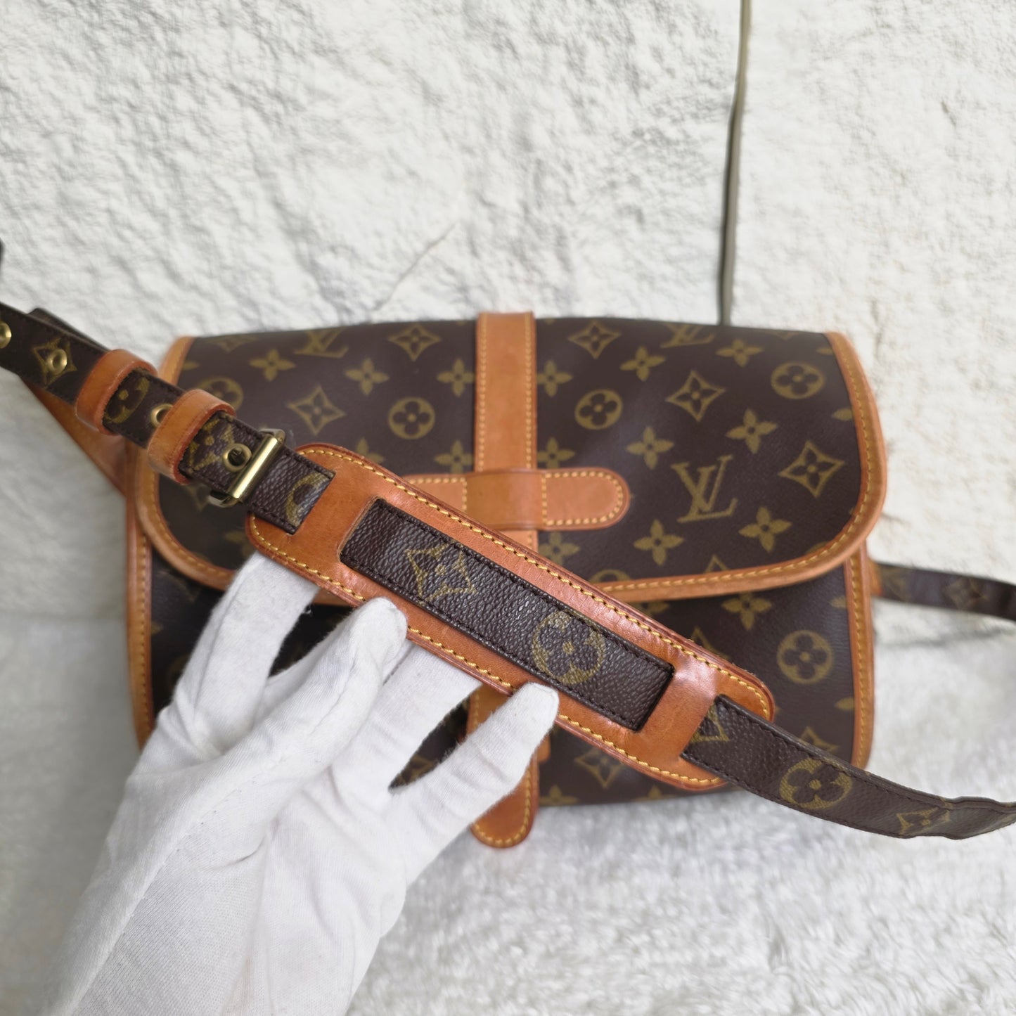 Louis Vuitton Monogram Drum Bag (Pre-owned)