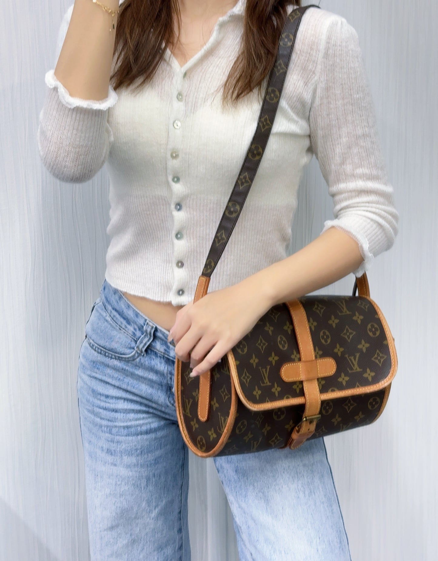 Louis Vuitton Monogram Drum Bag (Pre-owned)