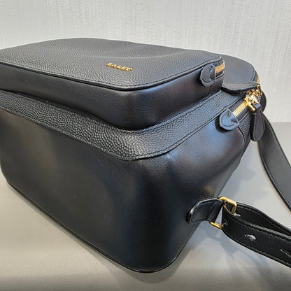 BALLY Grained Leather Backpack (Pre-owned)