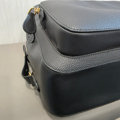 BALLY Grained Leather Backpack (Pre-owned)