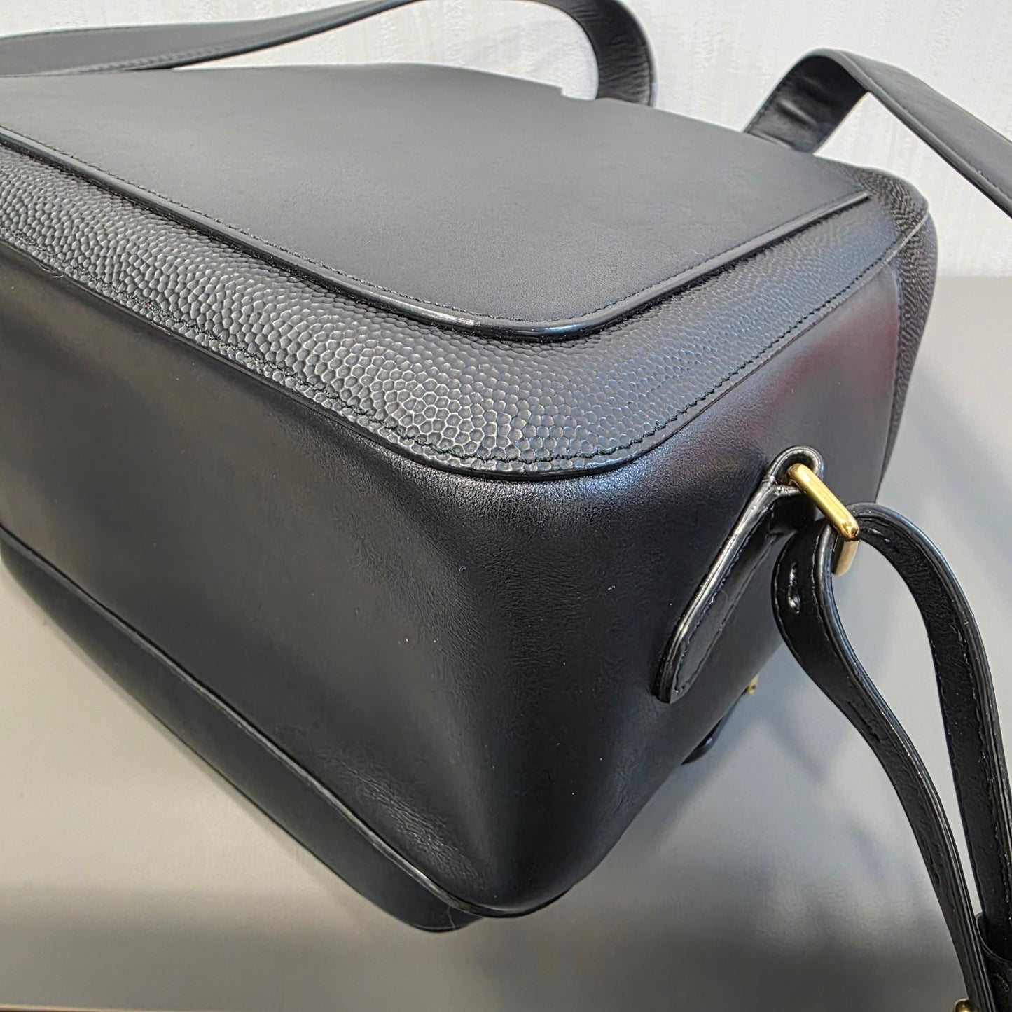 BALLY Grained Leather Backpack (Pre-owned)