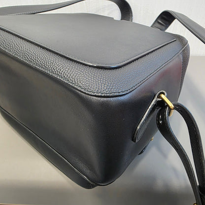 BALLY Grained Leather Backpack (Pre-owned)