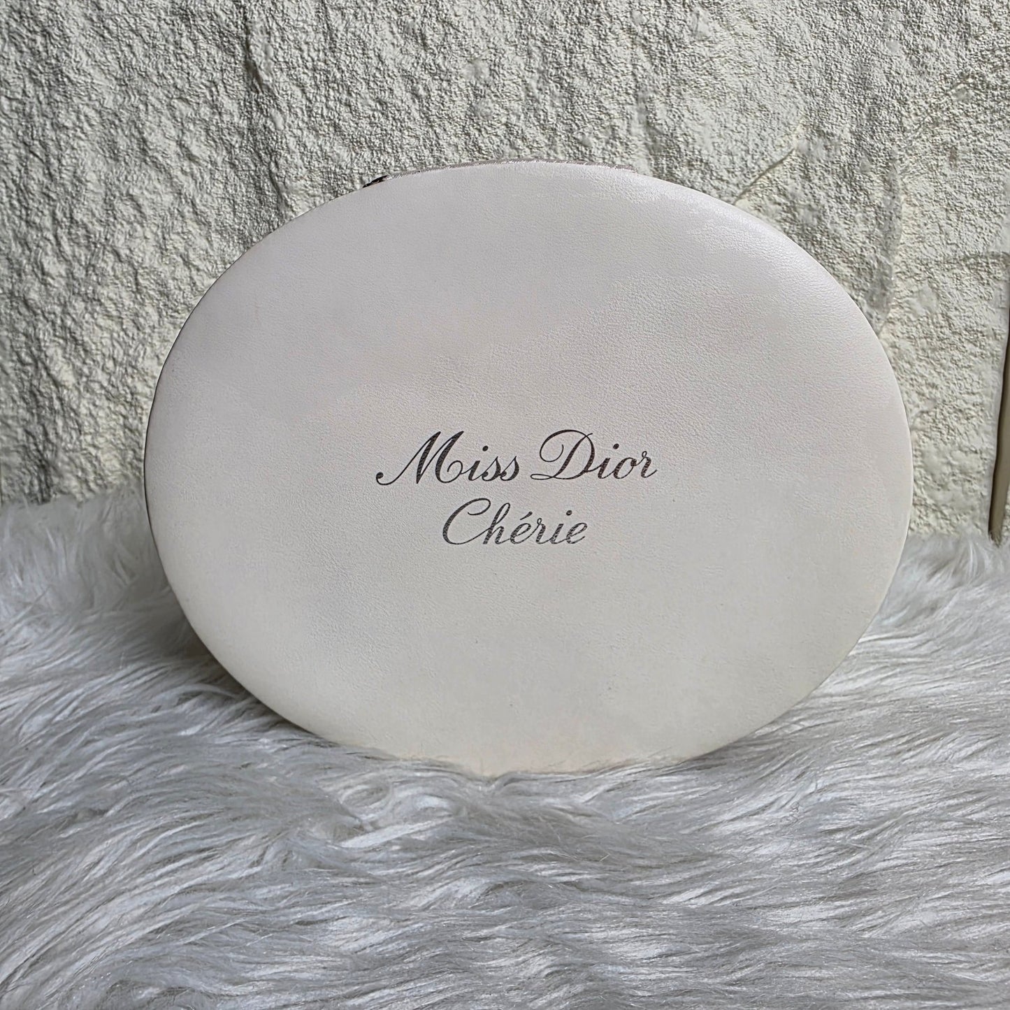 Dior Miss Dior Chérie Oval Vanity Case Cosmetic Pouch (Pre-owned)