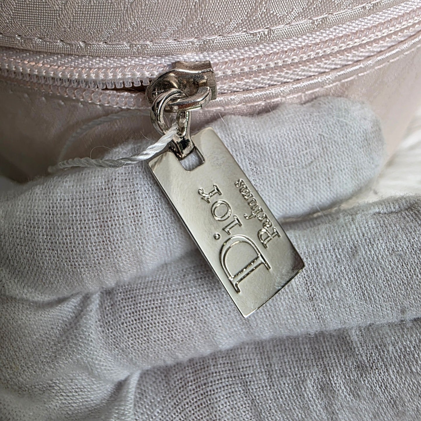 Dior Miss Dior Chérie Oval Vanity Case Cosmetic Pouch (Pre-owned)