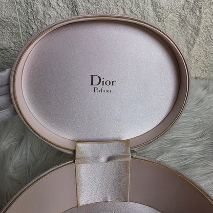 Dior Miss Dior Chérie Oval Vanity Case Cosmetic Pouch (Pre-owned)