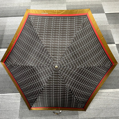 Givenchy Logo Folding Umbrella with Case (Pre-Owned)